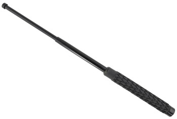 Uzi Accessories IMPEXP21 Civilian Protection Issue  21" Expandable Black HRC 15/16 Steel Black Textured Includes Sheath UPC: 024718514611
