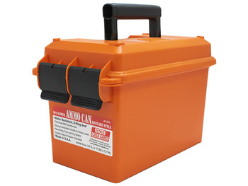 MTM Case-Gard AC50C35 Ammo Can 50Cal Orange Polypropylene