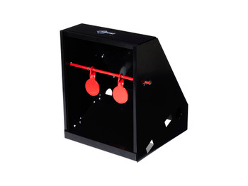 EZ-Aim 15429 Air Gun Pellet Shooting Target & Trap Red Steel Circle
