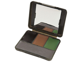 Vanish 6115 Compact Face Paint Black, Brown, Green and Gray