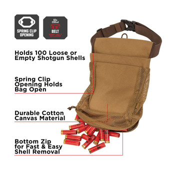 ALLEN RIVAL HULL BAG TAN CANVAS UPC: 026509054306