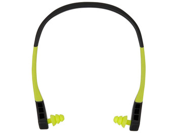Allen 4102 Wave Banded Ear Plugs 22 dB Gray/Yellow Lightweight