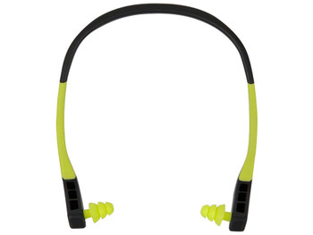 Allen 4102 Wave Banded Ear Plugs 22 dB Gray/Yellow Lightweight