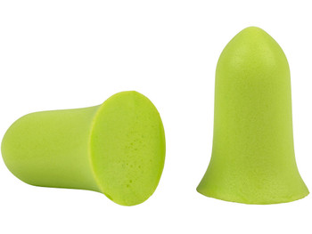Allen 4128 Tapered Foam Ear Plugs 32 dB Lime Green 50 Pair