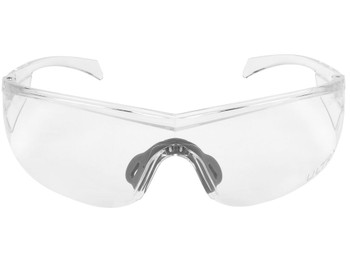 Allen 4139 Protector Shooting & Safety Glasses Clear Lens/Frame Anti-Fog/Scratch