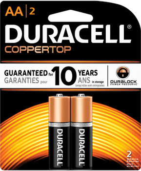 Duracell Cprt Aa 2pk UPC: 041333215013