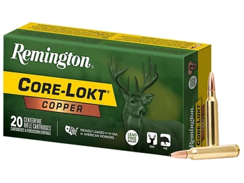 Remington Ammunition R27858 Core-Lokt Copper 300WinMag 180gr Copper Hollow Point 20 Per Box/10 Case