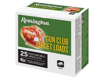 Remington Ammunition R20035 Gun Club 12Gauge 2.75" 1oz 7.5Shot 25 Per Box/10 Case