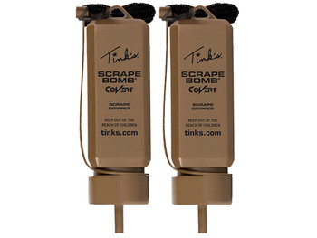 Tinks W5104 Covert Scrape Bomb 2 oz Dripper 2 Drippers
