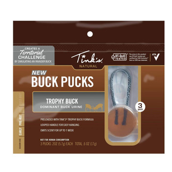 TINKS TROP BUCK PUCKS HANGERS 3PK UPC: 049818216296