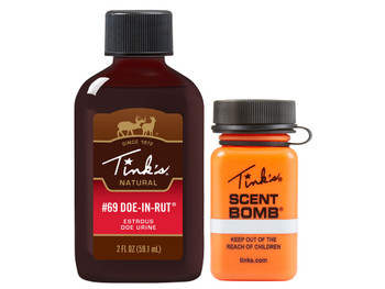 Tinks W5825 #69 Value Pack Deer Attractant Doe In Rut Scent 2 oz Squeeze Bottle