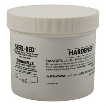 STEEL BED HARDENER 32OZ UPC: 050806101036