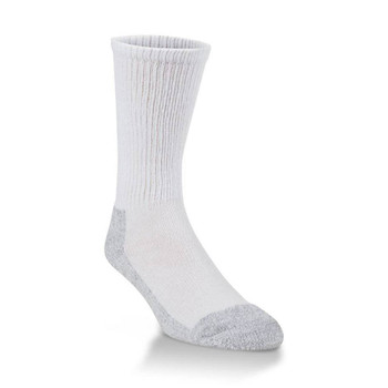 HIWASSEE WRK CREW SOCK 9-12 WHT 4PK UPC: 053455082800