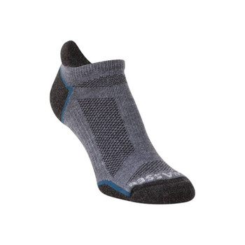HIWASSEE LTWT NOSHOW SOCK 6-9 GREY UPC: 053455088482