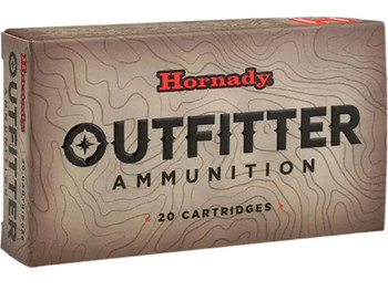 Hornady 822124 Outfitter 300WthbyMag 180gr Copper Alloy eXpanding 20 Per Box/10 Case