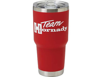 Hornady 99134 Team Hornady Tumbler Red Stainless Steel 30 oz