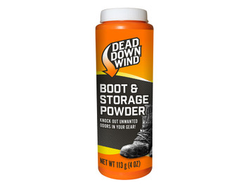 Dead Down Wind 1215N Boot Powder Odor Eliminator Unscented Scent Cornstarch/Talc 4 oz