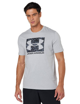 UA ABC CAMO BOXED LOGO SS-GRY,XXL UPC: 194514035464