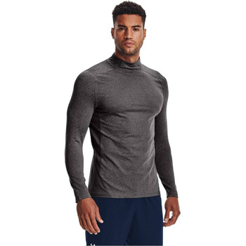 UA CG Armour Fitted Mock-GRY,SM UPC: 195251323159