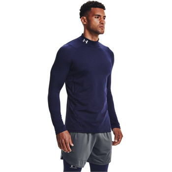 UA CG Armour Fitted Mock-BLU,LG UPC: 195251329182