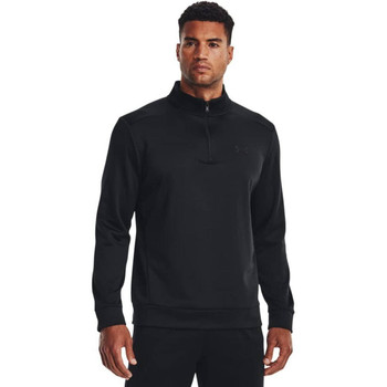 UA Armour Fleece 1/4 Zip-BLK,MD UPC: 195253804236