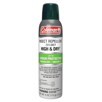 Coleman 25% Deet Ultra Dry 4oz UPC: 368093075146