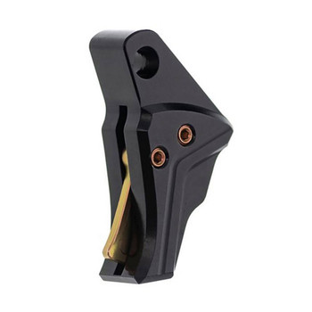 ITTS TRIGGER FOR GLOCK GEN-5 BLACK W/GOLD SCREW UPC: 602024453482 ITTS TRIGGER FOR GLOCK GEN-5 BLACK W/GOLD SCREW UPC: 602024453482