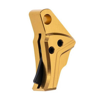 ITTS TRIGGER FOR GLOCK GEN-5 GOLD W/BLACK SCREW UPC: 602024453550 ITTS TRIGGER FOR GLOCK GEN-5 GOLD W/BLACK SCREW UPC: 602024453550
