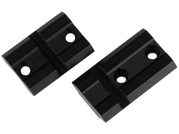 Weaver Mounts 48489 Top Mount Base Pairs Matte Black Savage 110 (8-40)
