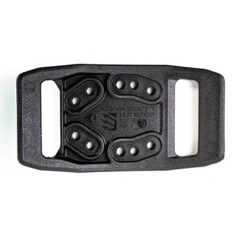 T-SER BLK 2-SLOT BELT LOOP CLAM UPC: 604544664218