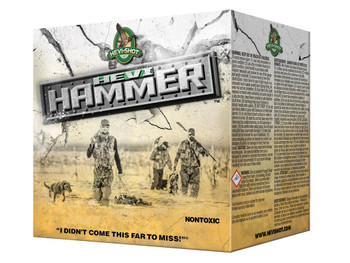 HEVI-Shot HS28388 HEVI-Hammer 12Gauge 3.50" 1 1/2oz Steel/Bismuth BBShot 25 Per Box/10 Case