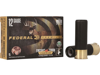 Federal P151FT Premium Freight Train 12Gauge 3" SlugShot 5 Per Box/10 Case