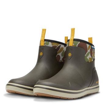 LAC ALPHA DECK BOOT 6" BLK OLV CAMO UPC: 612632540733