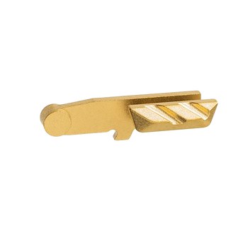 Tyrant CNC TDP365SCLGOLD  Extended Slide Catch Lever Sig P365 Gold Stainless Steel                                                                                                                      