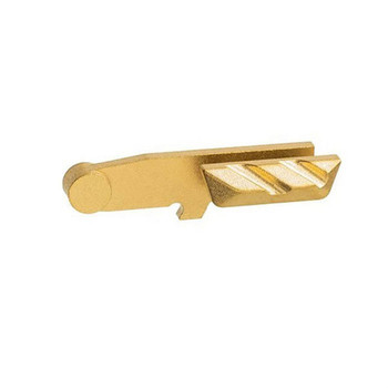Tyrant CNC TDP365SCLGOLD  Extended Slide Catch Lever Sig P365 Gold Stainless Steel                                                                                                                      
