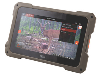 Wildgame Innovations WGIVW0009 Trail Pad SD Card Viewer Brown 7" Touchscreen 32GB x 2