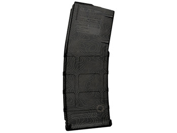 Weapon Works 228053 PMAG GEN M2 MOE 30rd Fits AR/M4 Laser Topo Polymer
