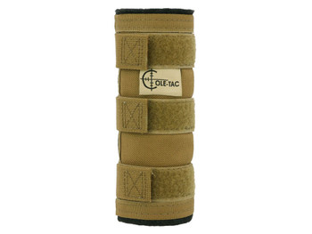 Cole-tac MP102 Metal Python Suppressor Cover Fits 6" Long Coyote Brown