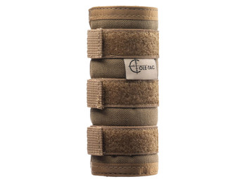 Cole-tac HTP102 HTP Suppressor Cover Fits 6" Long Coyote Brown