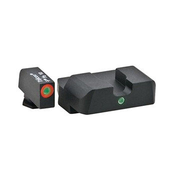 GLOCK PISTOL SIGHT SET - 42 / 43 - I-DOT - GREEN TRITIUM ILLUMINATION