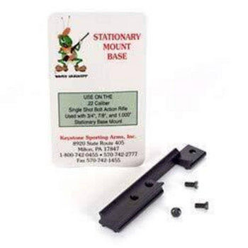 Crickett 80044 Cricket/Chipmunk Rifle Scope Mount (Left Hand)  Matte Black UPC: 645221800444 Crickett 80044 Cricket/Chipmunk Rifle Scope Mount (Left Hand)  Matte Black UPC: 645221800444