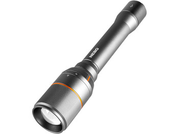 NEBO NEBFLT0022 Davinci 5000 Flashlight Gray 100/1000/5000 Lumens White LED