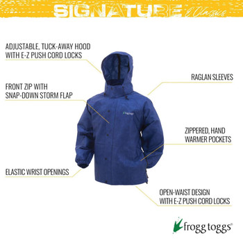 FT CLASSIC PRO ACTION JACKET-BLUE UPC: 647484061792