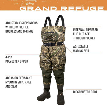 FT GRAND REFUGE 3.0 BF WADER-RT M7 UPC: 647484163991