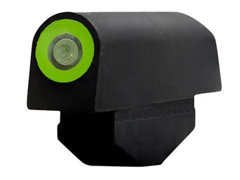 XS Sights RV0003N4G Standard Dot Revolver Front Sight-Smith & Wesson Black | Green Tritium Green Outline Front Sight