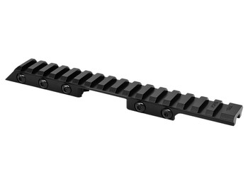 Warne 7757M Picatinny Rail 11mm Dovetail Black Aluminum Fits CZ 457 15 MOA