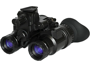 ATN NVGOPS3142G PS31-2 Night Vision Goggles Matte Black 1x18mm, Generation 2+ Green Phosphor, 58-60 Ip/mm Resolution