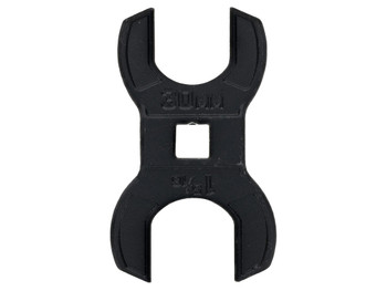 Wheeler 1199466 Barrel Nut Crowfoot Wrench Black Steel
