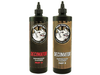 Bore Tech BTCQ30816AB Decimator Suppressor Cleaner A & B 16oz