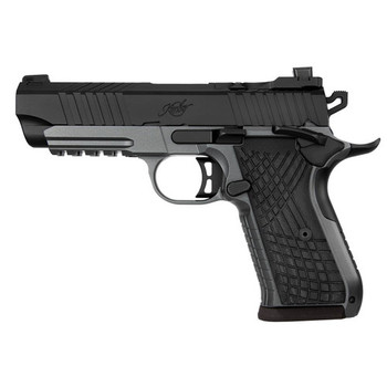Kimber Mfg.,inc 3100018 KDS9C Rail 9mm 10+1 4.09" KimPro Gray/Black Front and Rear Serrations Stainless Steel G-10 Grip                                                                                 